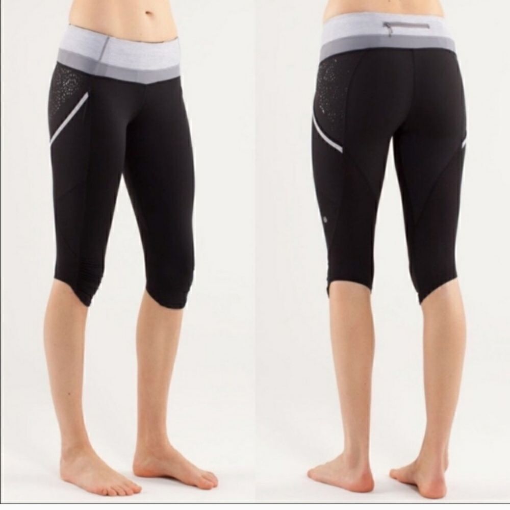 Lululemon Run A Marathon Cropped Leggings sz 8